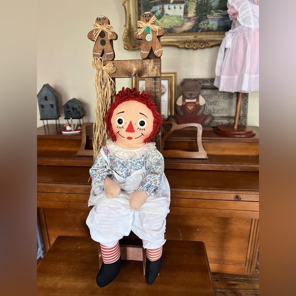 Rare Vintage The Original 1960’s Knickerbocker Raggedy - Picture 1 of 9